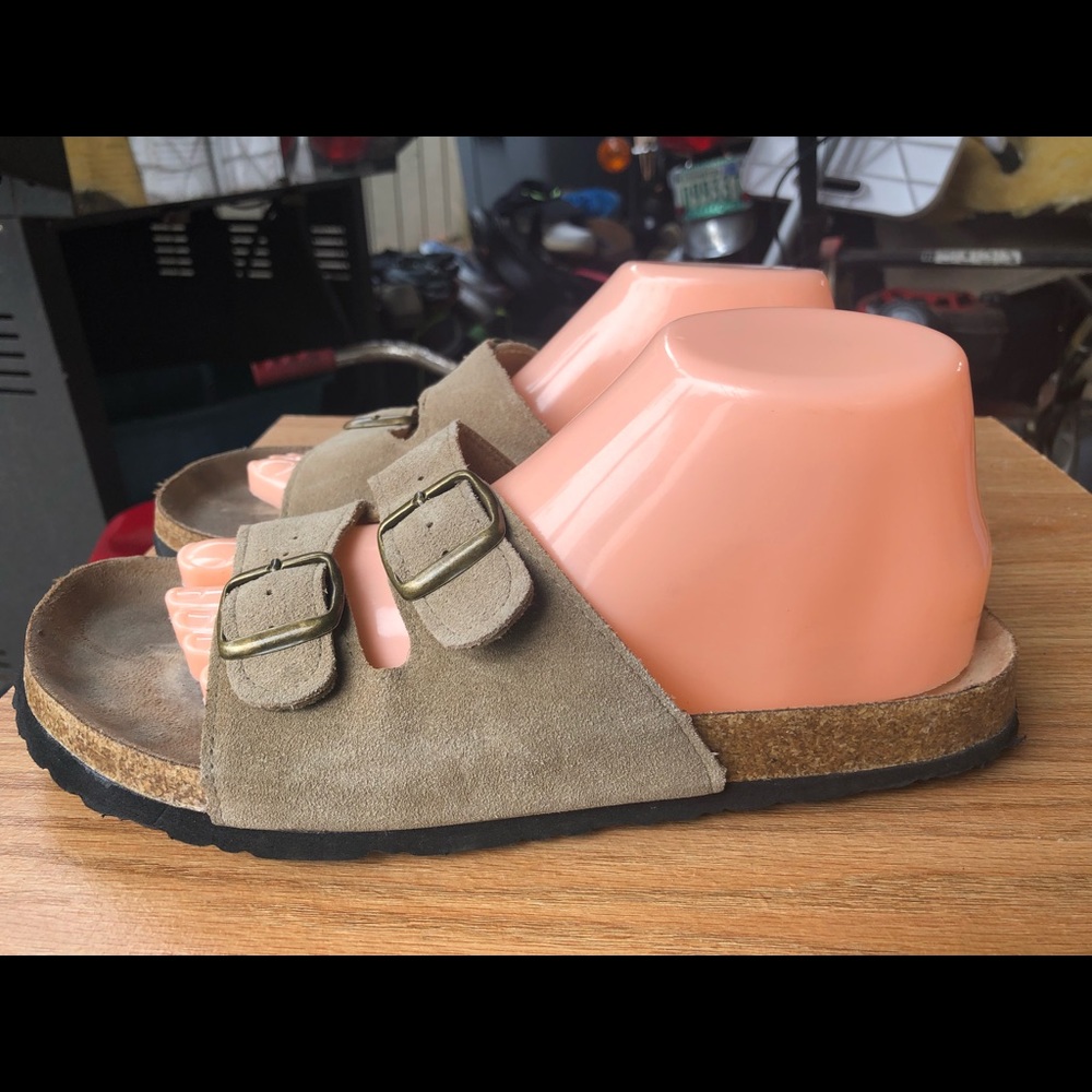 Curfew  Men’s Sandals Cork Suede Size 10